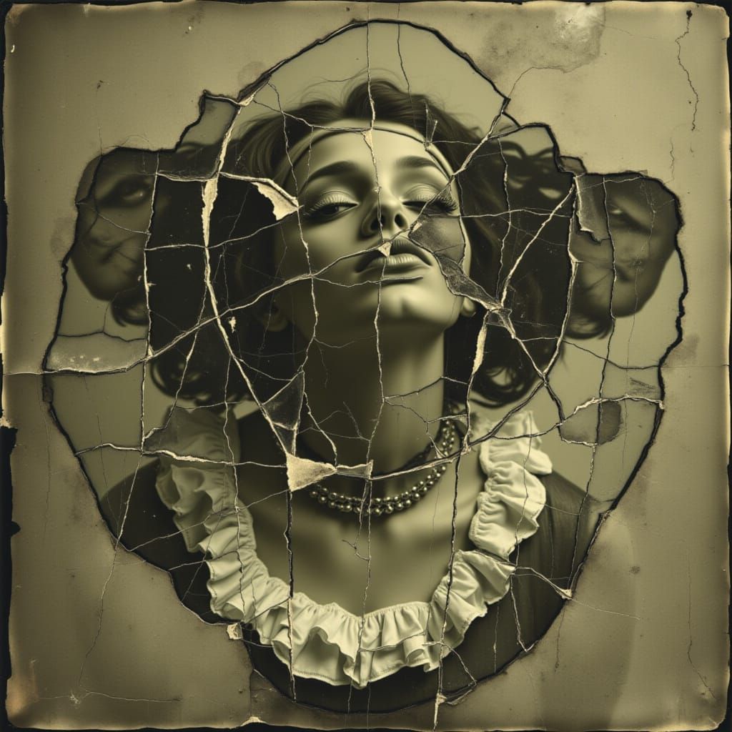 <lora:AW Broken Photo:1.0>