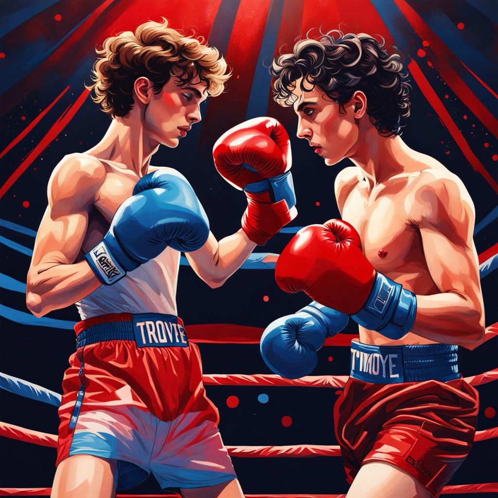 Batt;e of the Twinks: Timothy Chalamet vs Troye Sivan - AI Generated  Artwork - NightCafe Creator