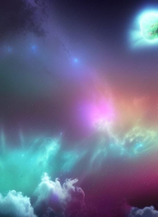 Ethereal galactic wonderland 4k