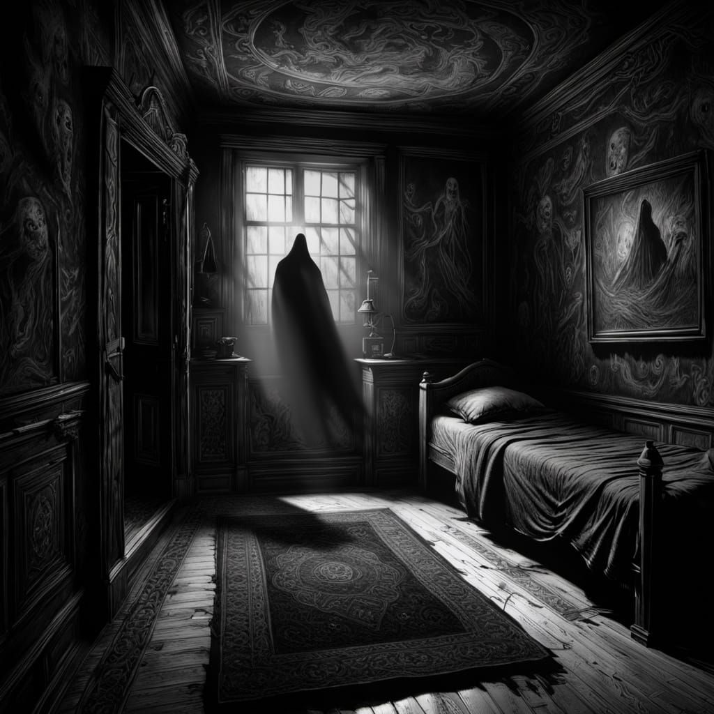 Drawn to the Window  by @Pigfarmer Jr