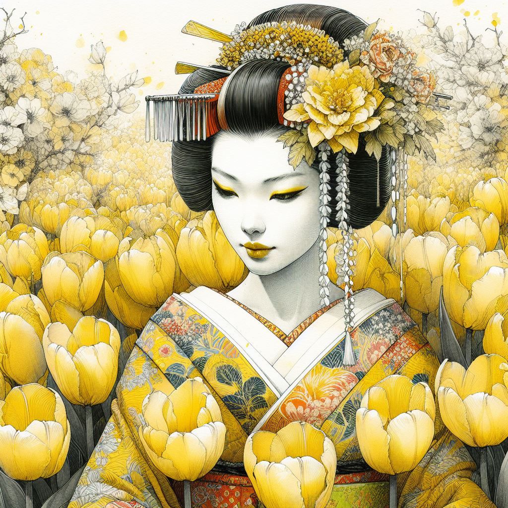 Geisha Lady & Tulip
