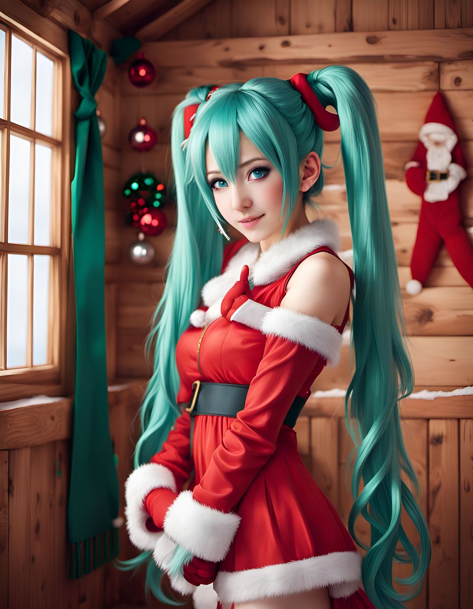 Hatsune Miku #471 - AI Generated Artwork - NightCafe Creator