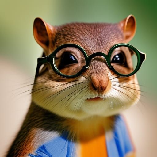 If Harry Potter Were a Chipmunk - AI Generated Artwork - NightCafe Creator