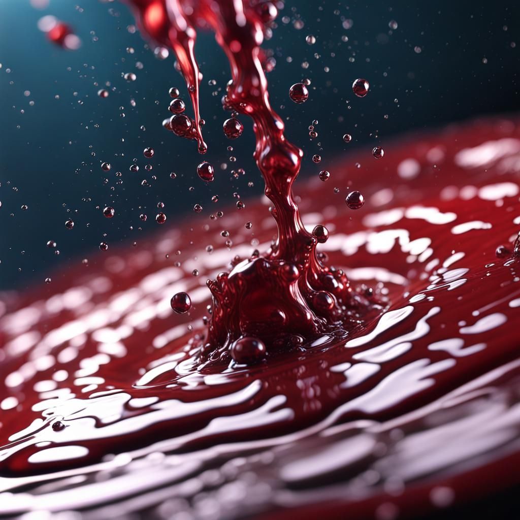Splatter and splash - collision effect of two falling water ...