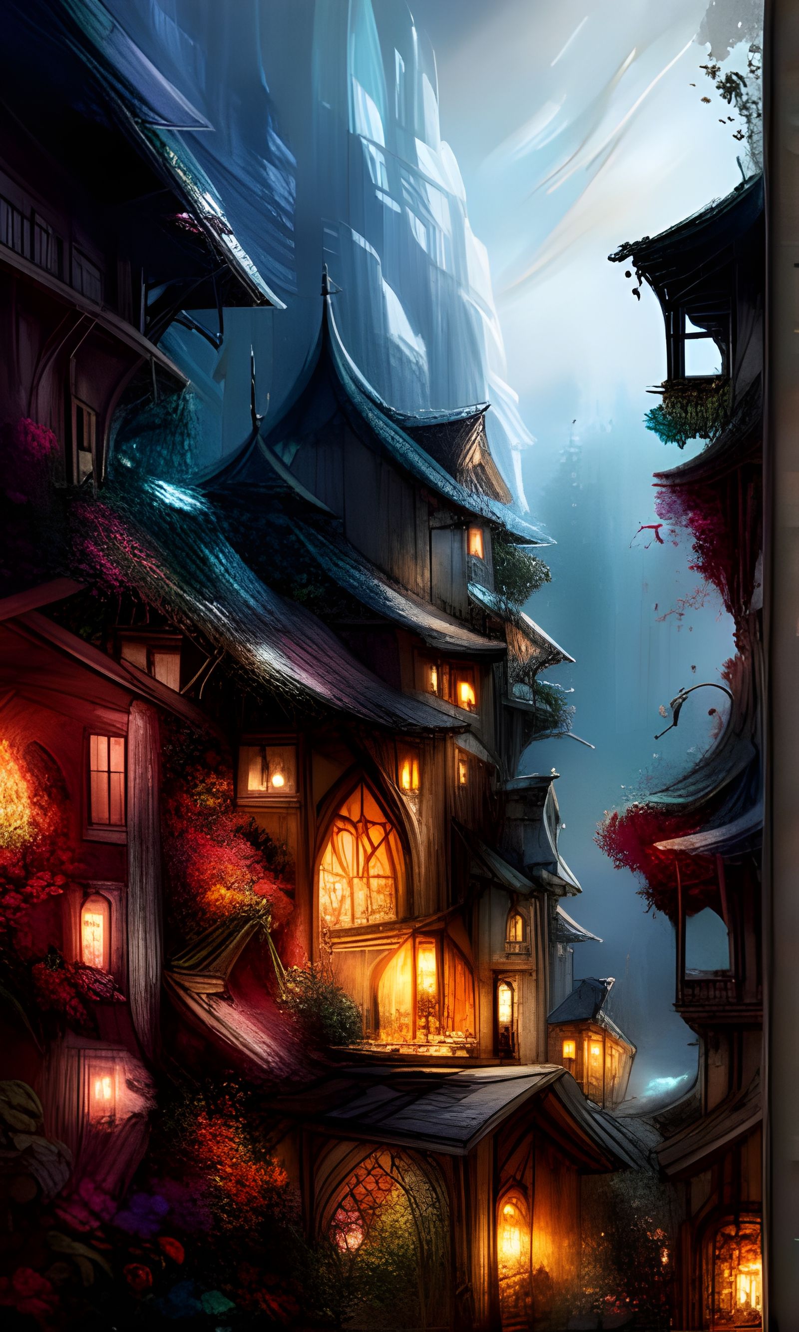 Cozy little Mountain Town ...