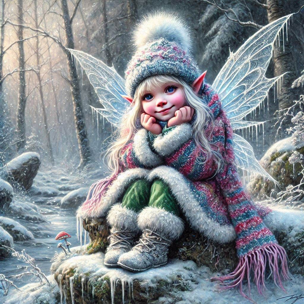 Kirana The winter Ice Elf