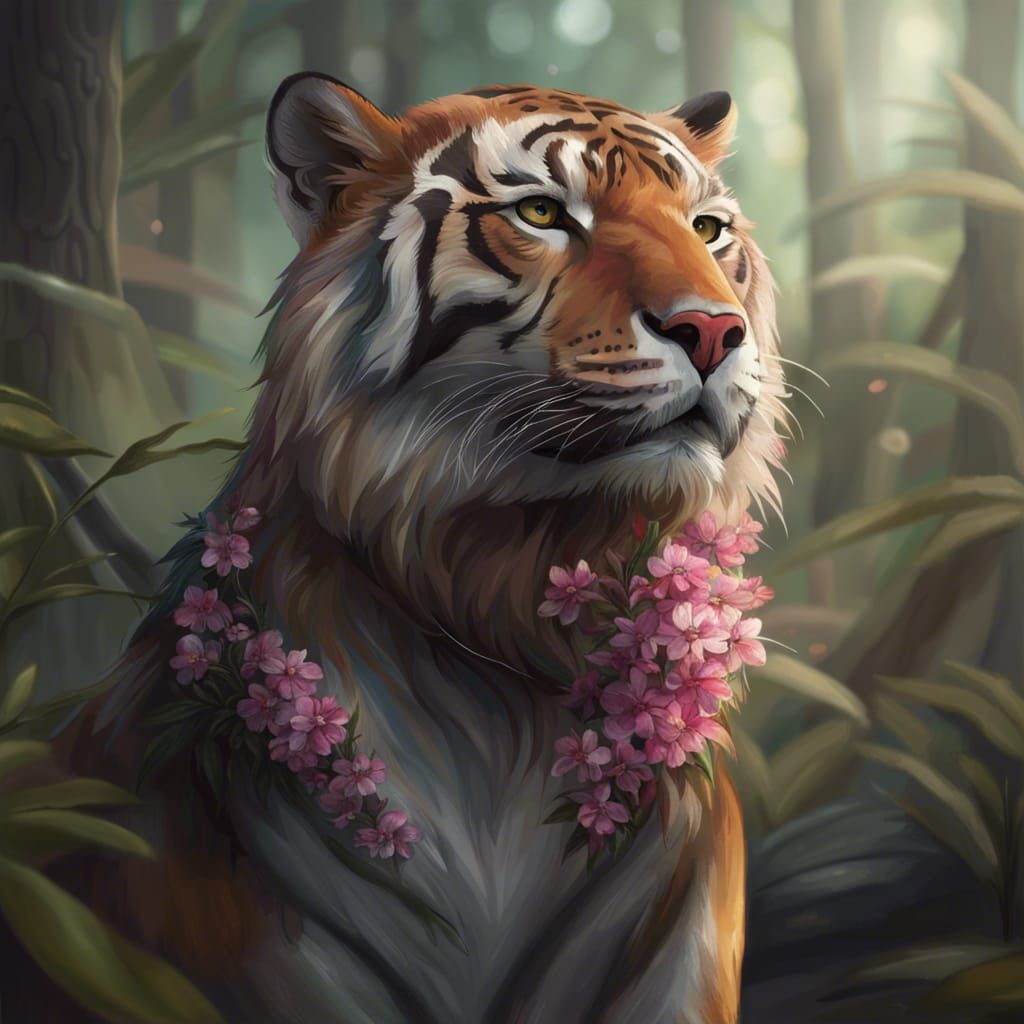 nice flower scarf