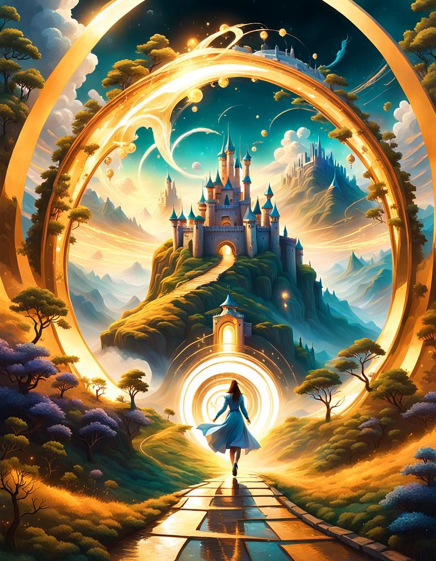 The Golden Road  by @Mairi