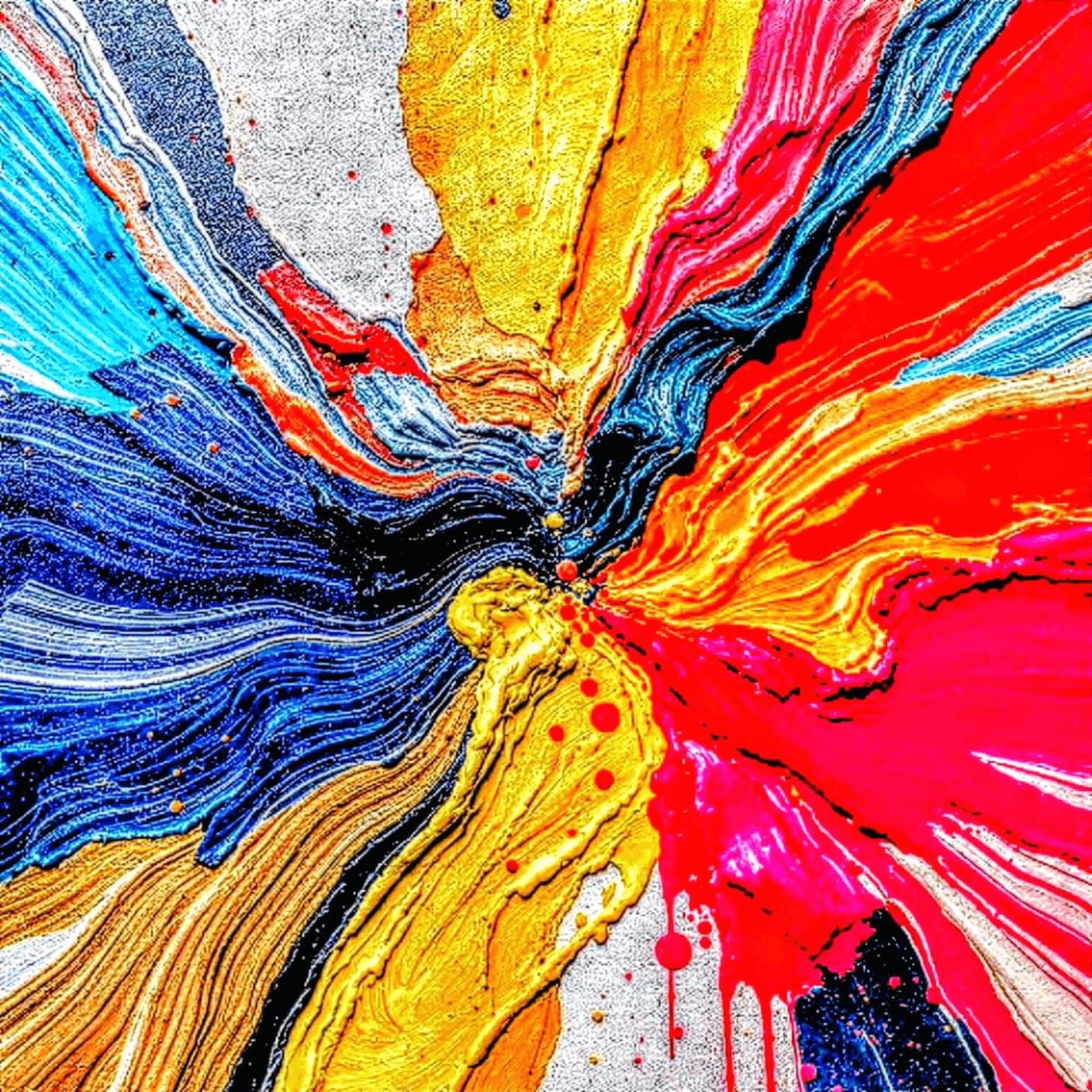 More Colorful Expression Down the Drain