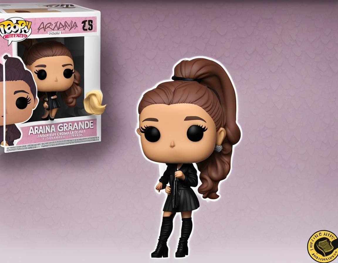 Ariana grande Funko pop detailed box - AI Generated Artwork - NightCafe ...