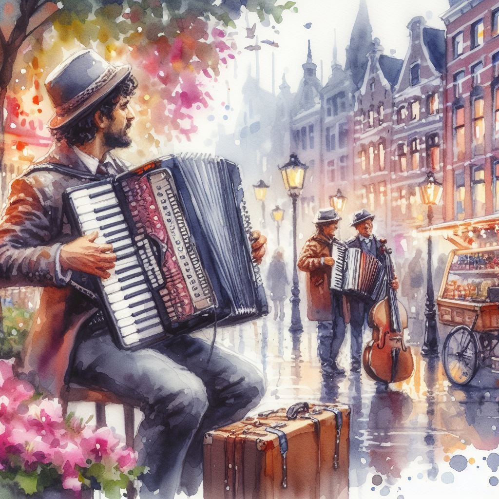 Street musicians
