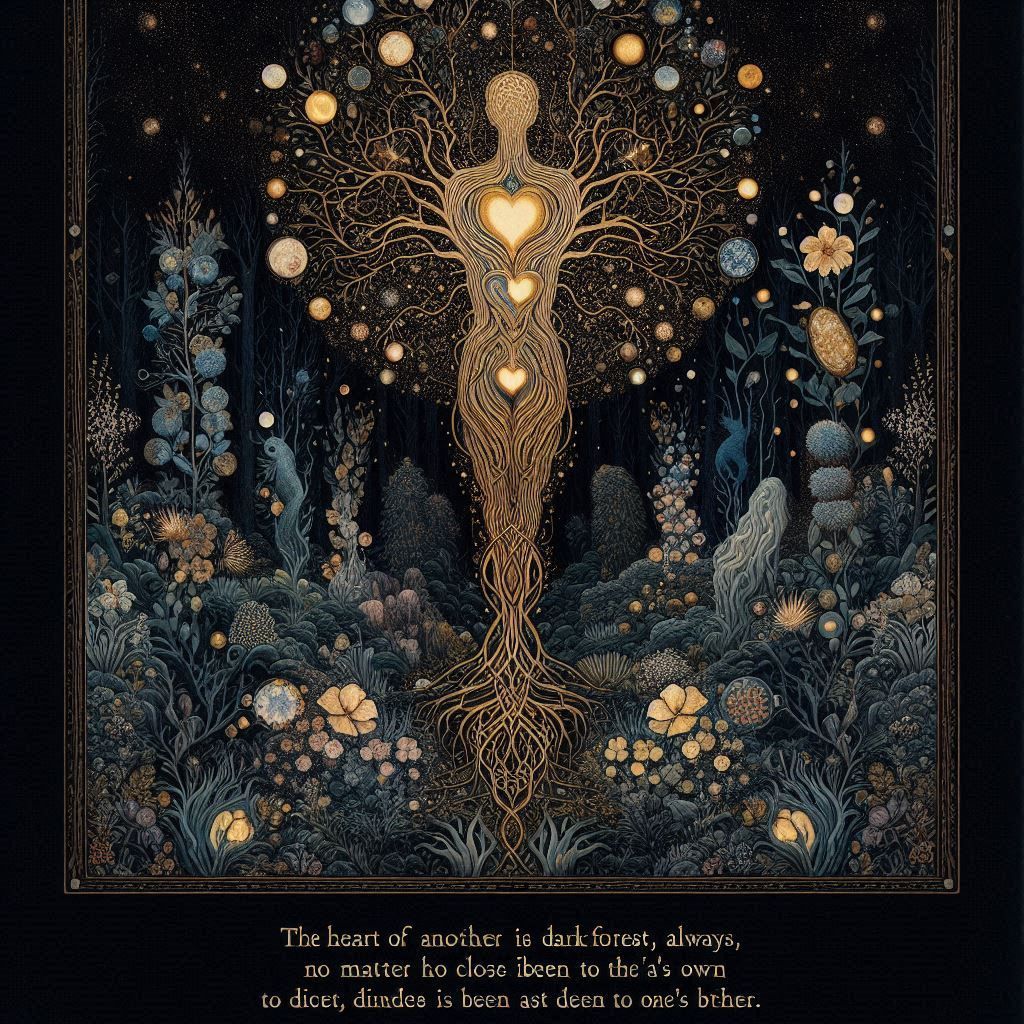 The heart of another is a dark forest, always, no matter how close it has been to one's own. Willa Cather