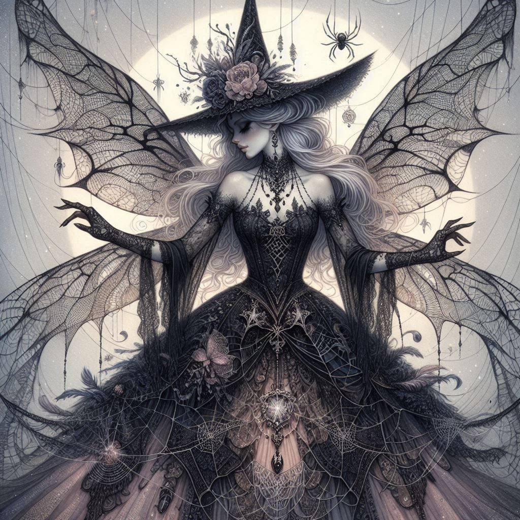 Voodoo Witch depicted in Dark Fantasy 9