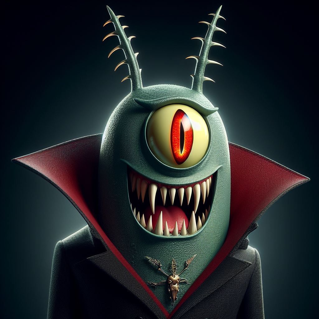 Plankton is feeling a lil cheeky