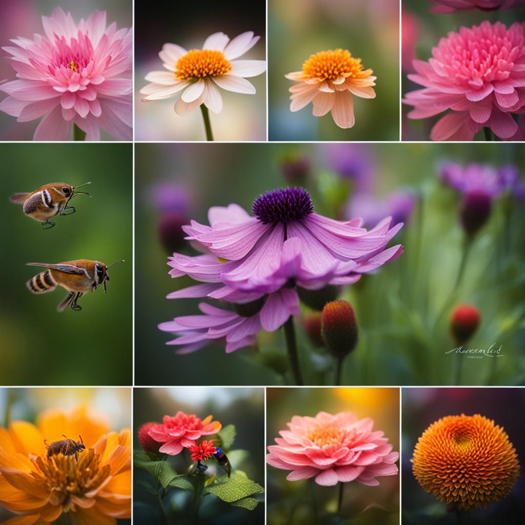 Blüten über die sich auch die Bienen freuen