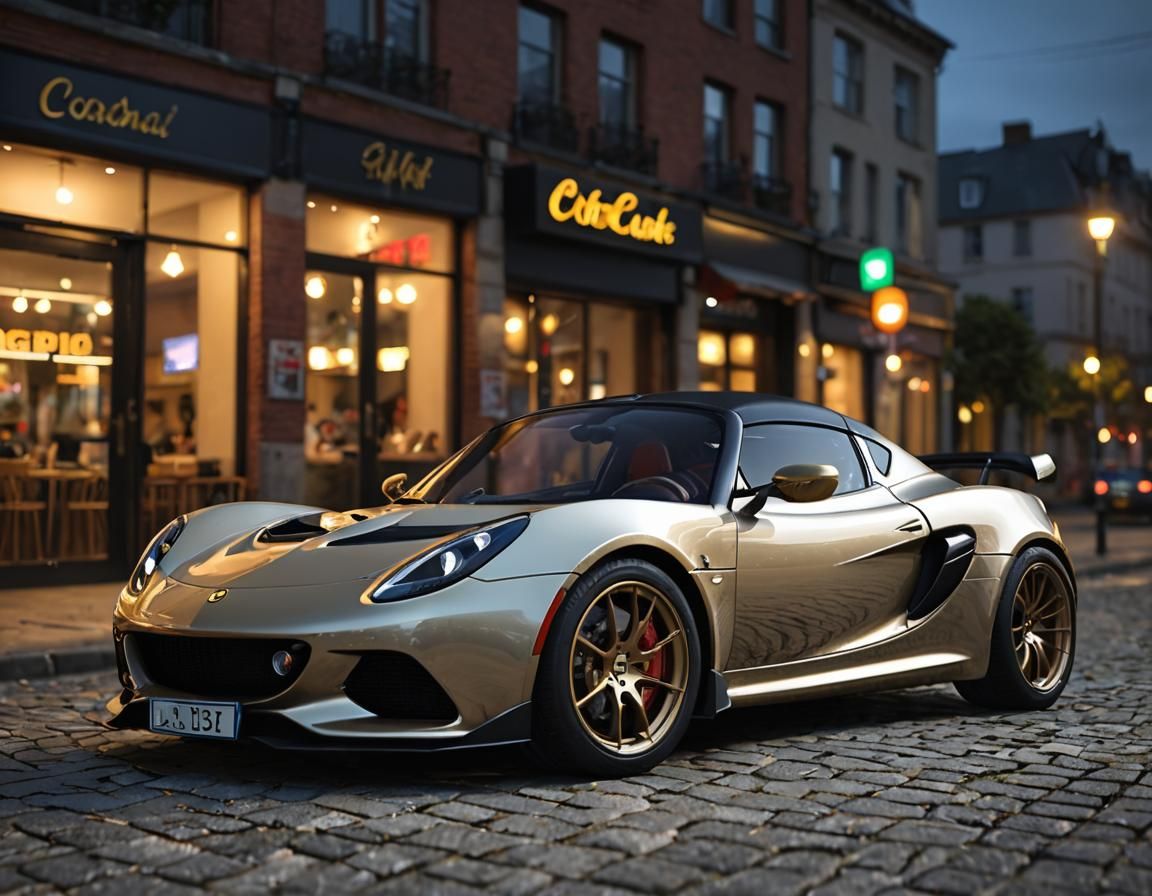 Lotus Elise GT1 - AI Generated Artwork - NightCafe Creator