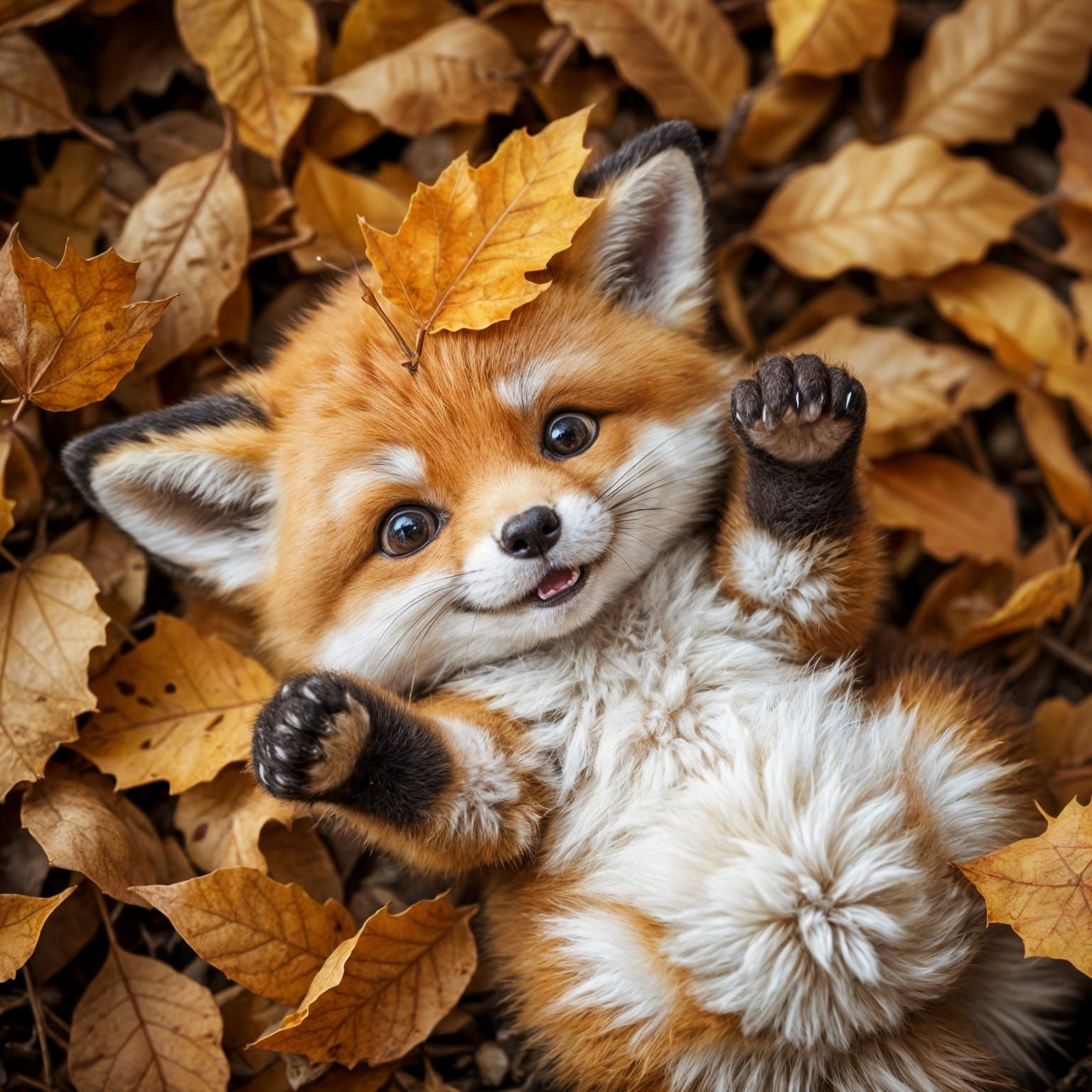 Camouflage Autumn Play  by @RoseJoy