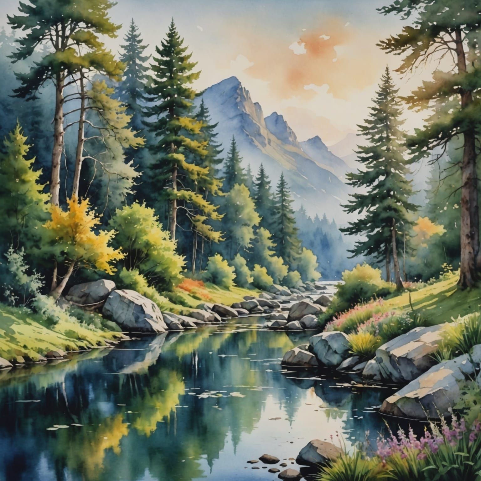 River landscape