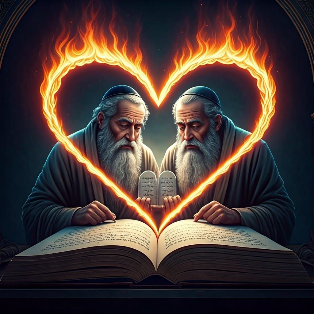 אש התורה הלב של ישראל