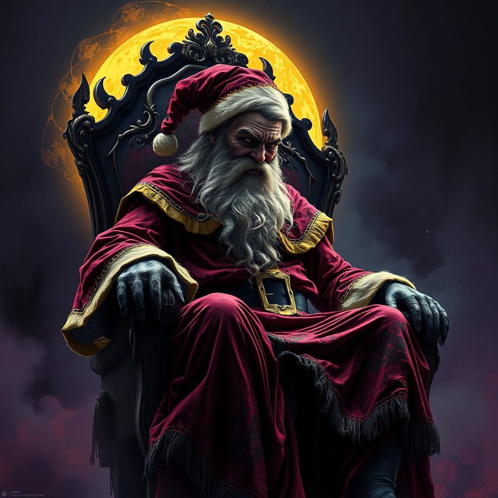 Santa gone bad!  by @Dance Girl