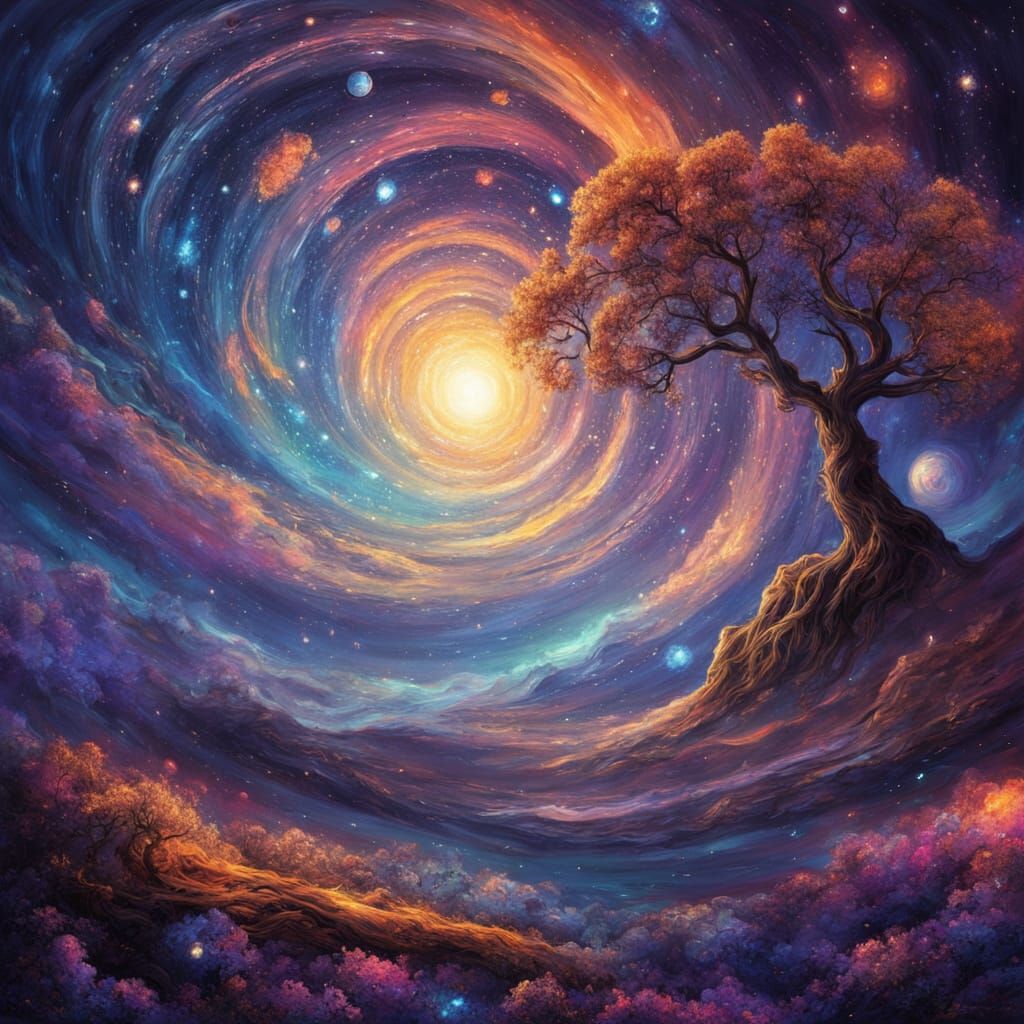 Swirling Off Into Space