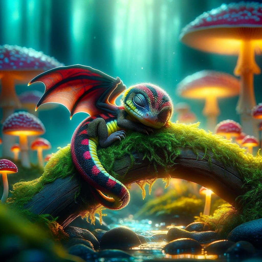 Nap Time in The Enchanted Forest