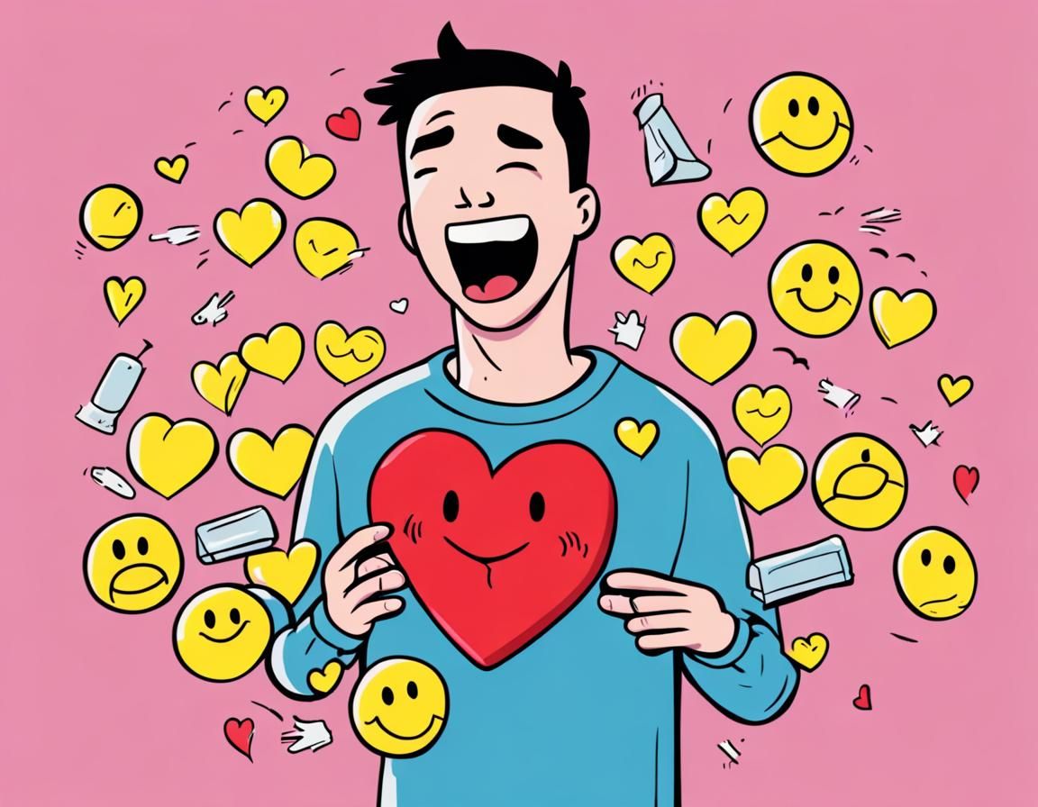 a guy taking his heart out his chest and only throwing it to...