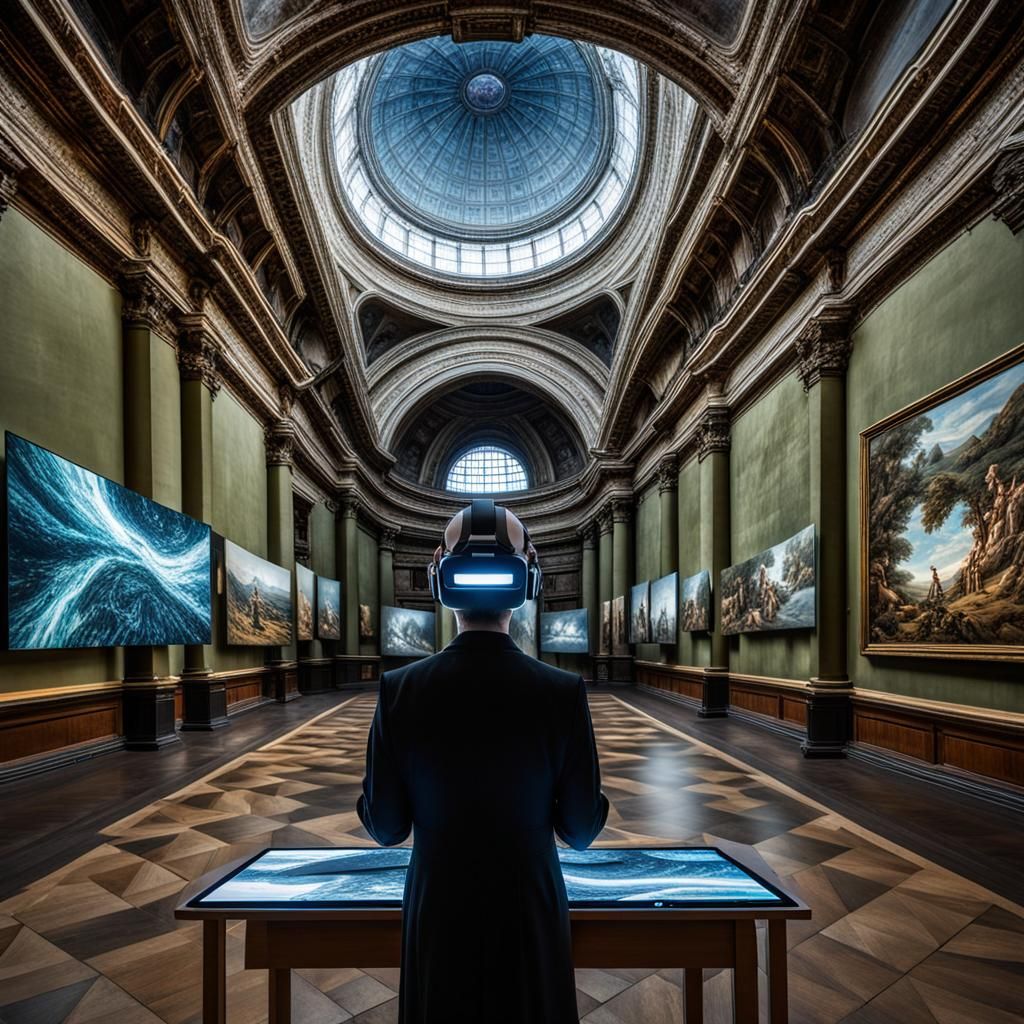 Foto digitale iperrealistica e iperdettagliata: E-Nelio, art...