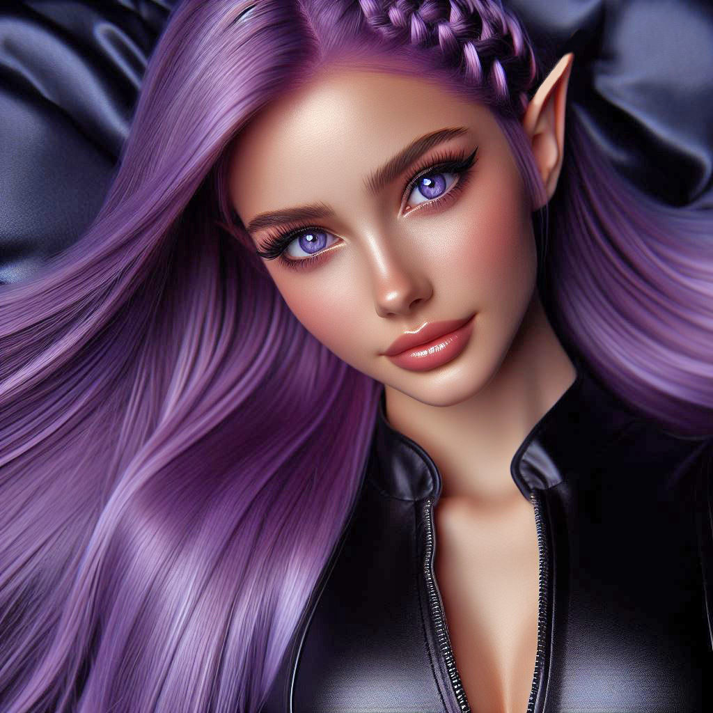 Purple Elf Looks Good