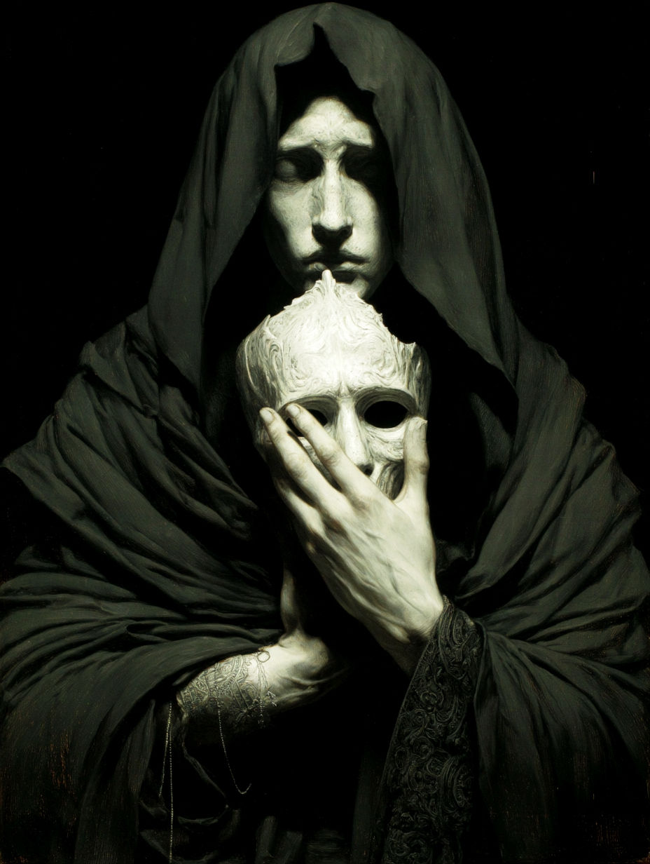 "Beneath the silence, he becomes the lie they need."