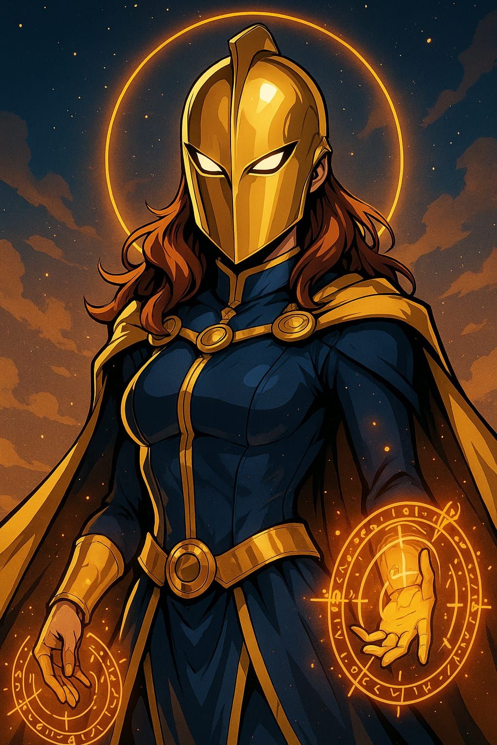 What if he was woman? - Kelly Nelson Dr. Fate