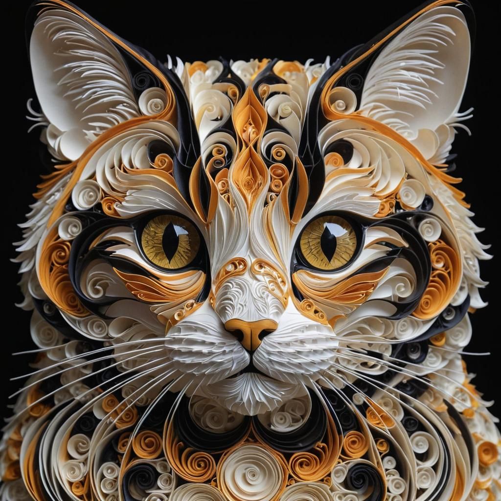 Curlycat  by @Username_Already_Taken