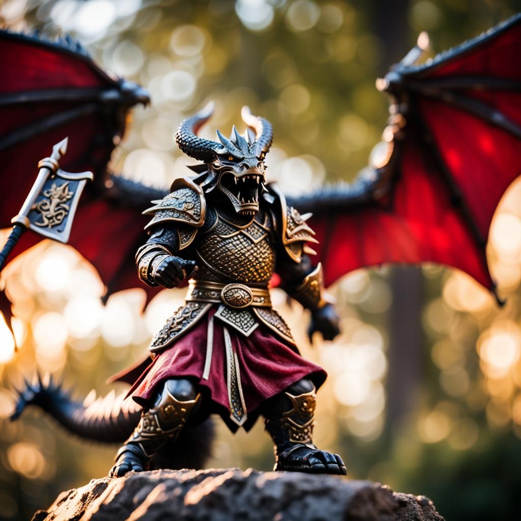 Dragon Warrior  by @The_Seeker40