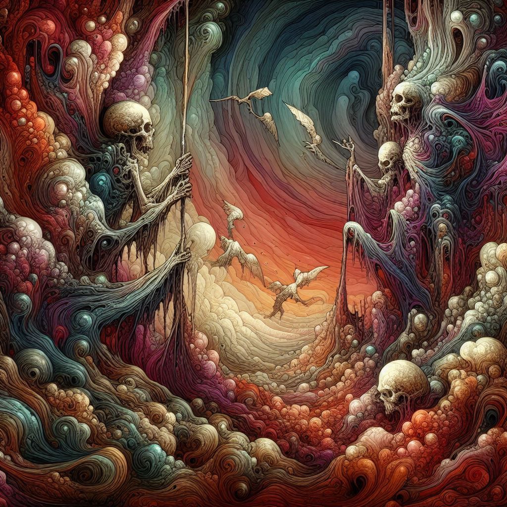 When only the bones are left to fight