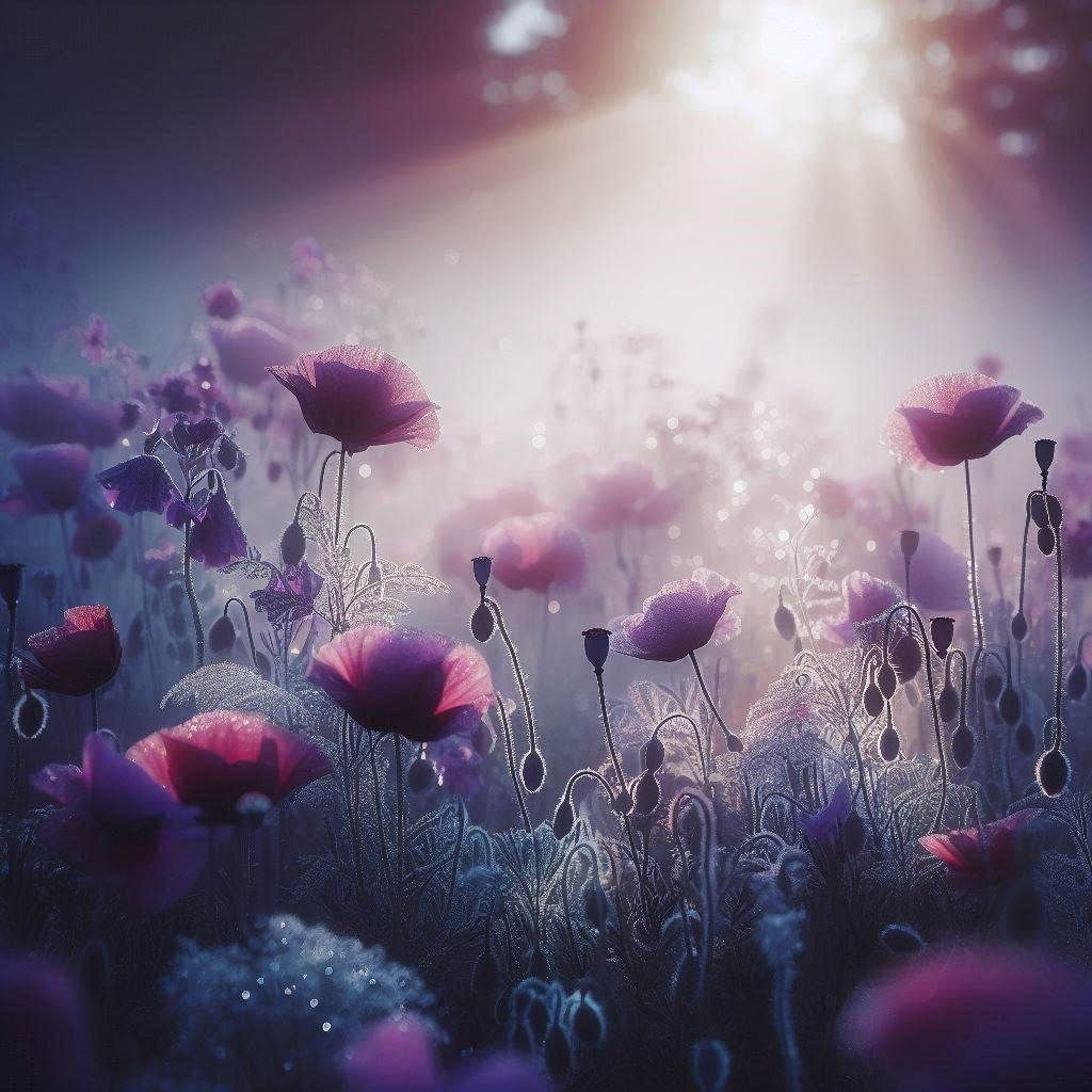 Puppies in the morning sun