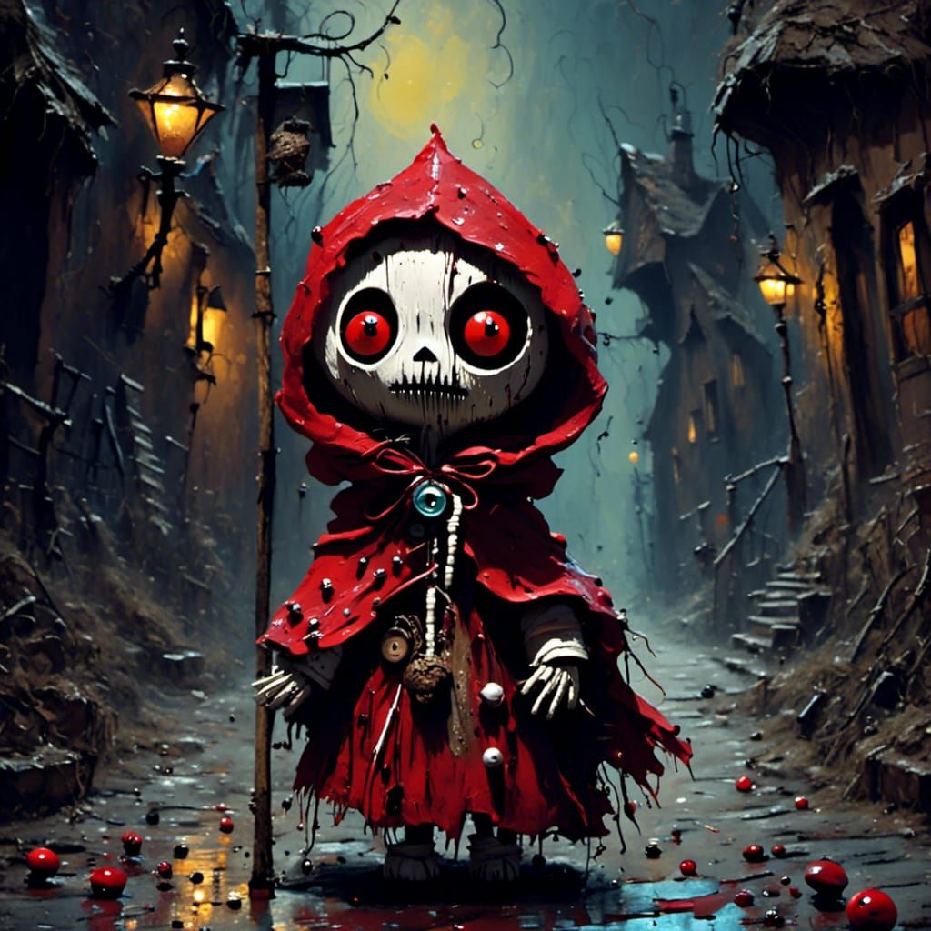 red ridding hood, has paid the price   by @Lebowski