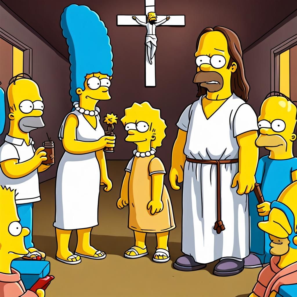 Jesus simpsons
