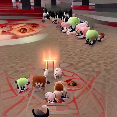 the ritual begins as innocent beings scream endlessly and be...