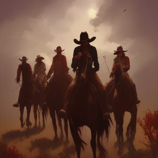 Cowboys  by @OLL