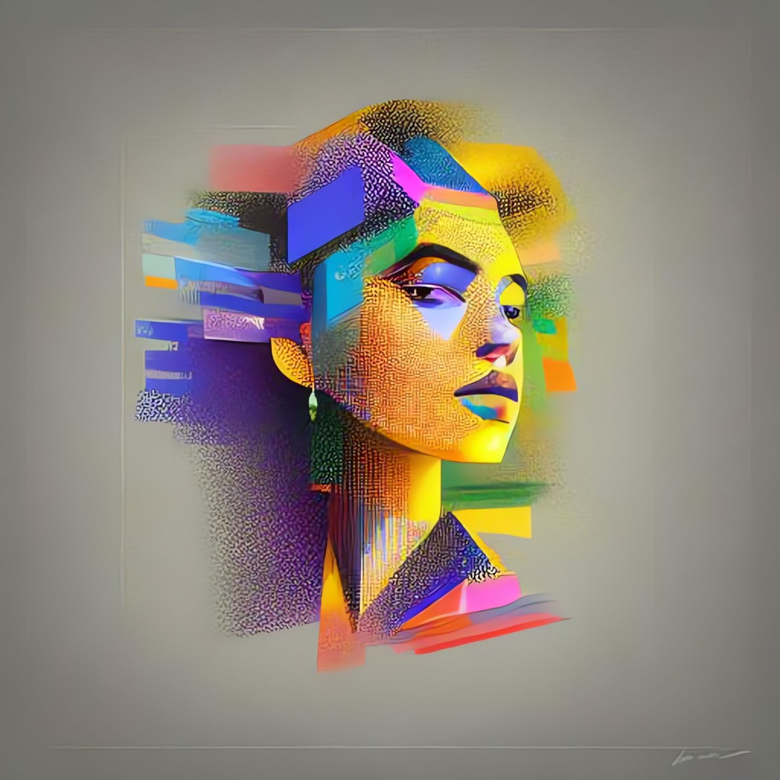 Colored girl