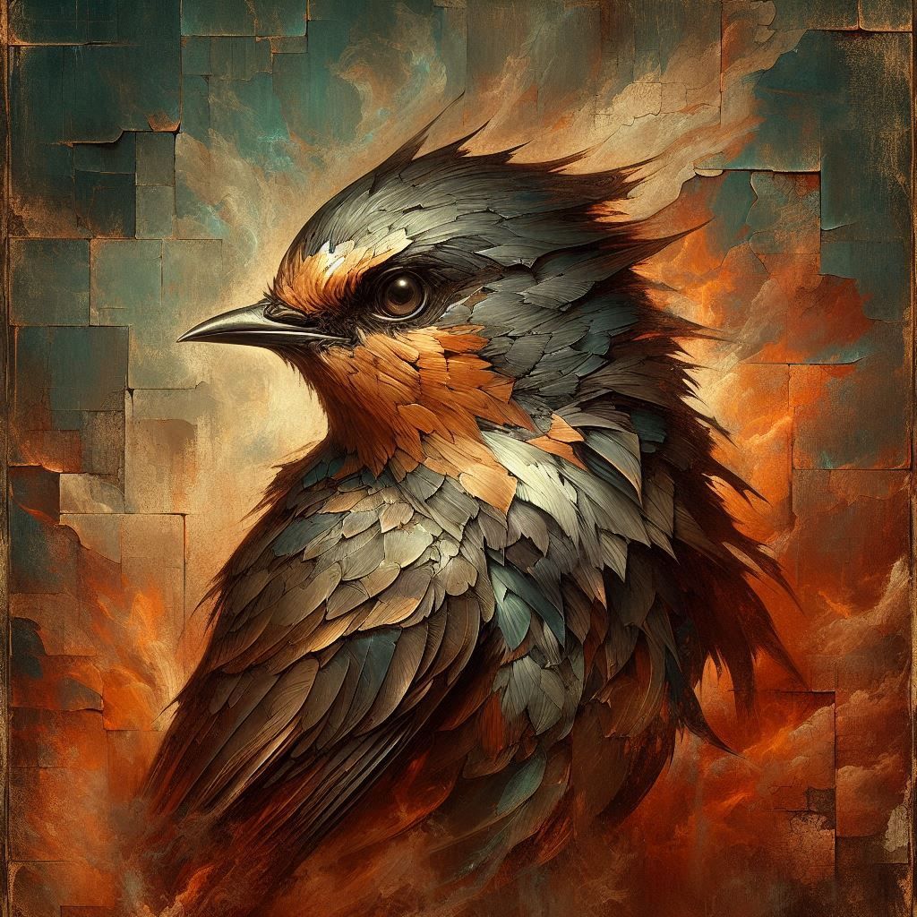 Proud Robin  by @Amrita