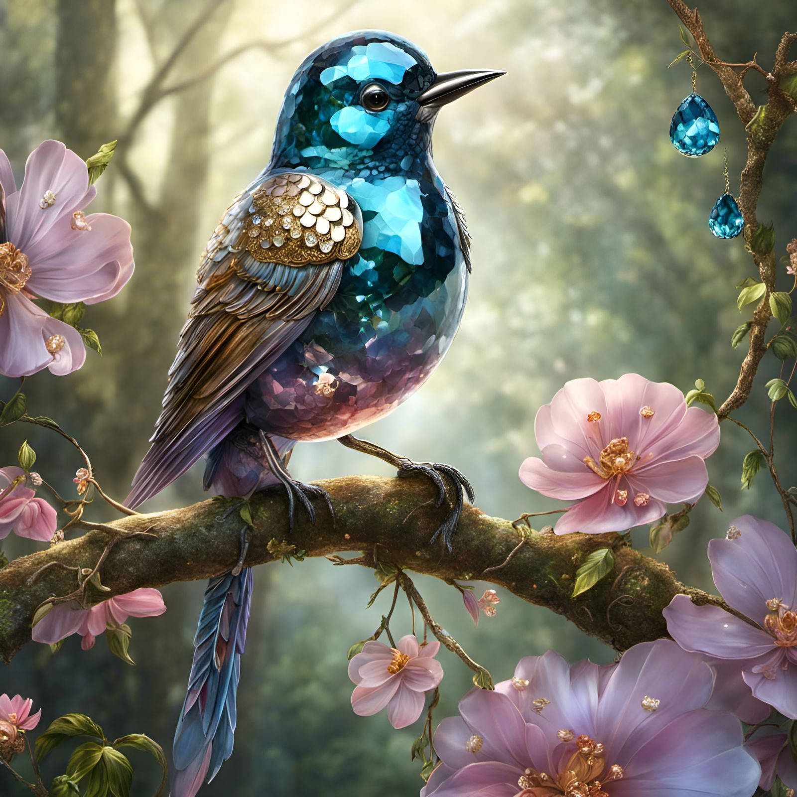 Bejeweled Bird