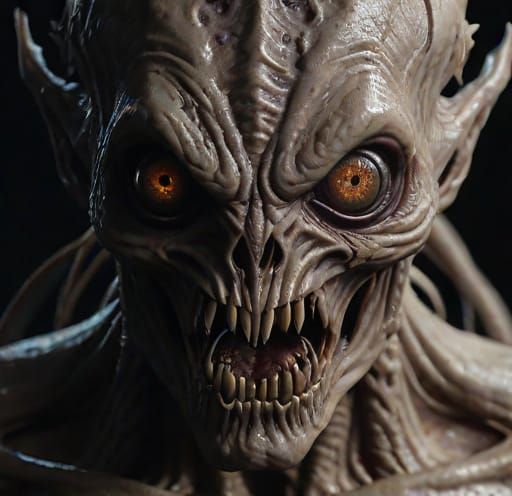 Absolutely terrifying monster good lord these are horrifying