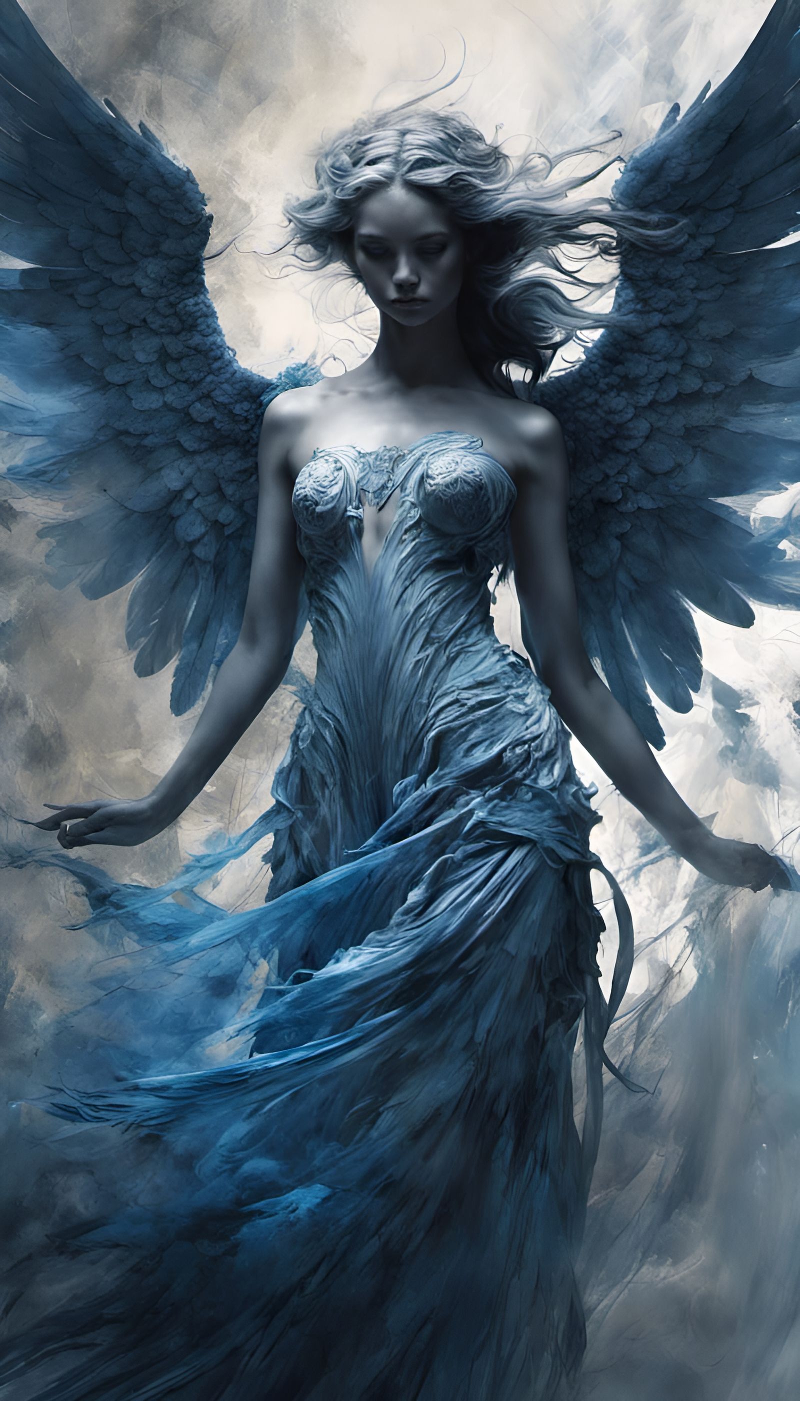 Angel of Misery  by @nightmareangel