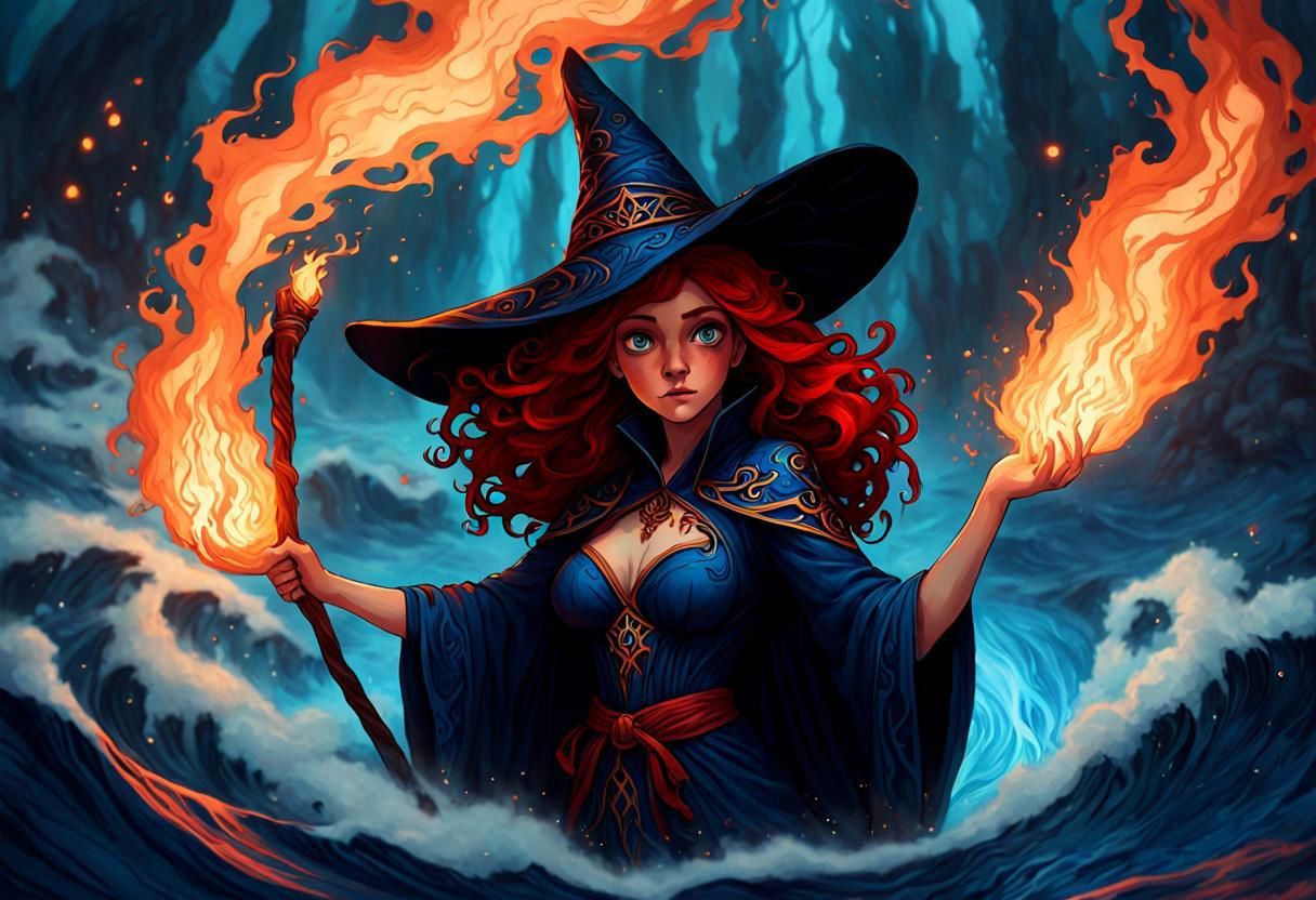 THe blue witch