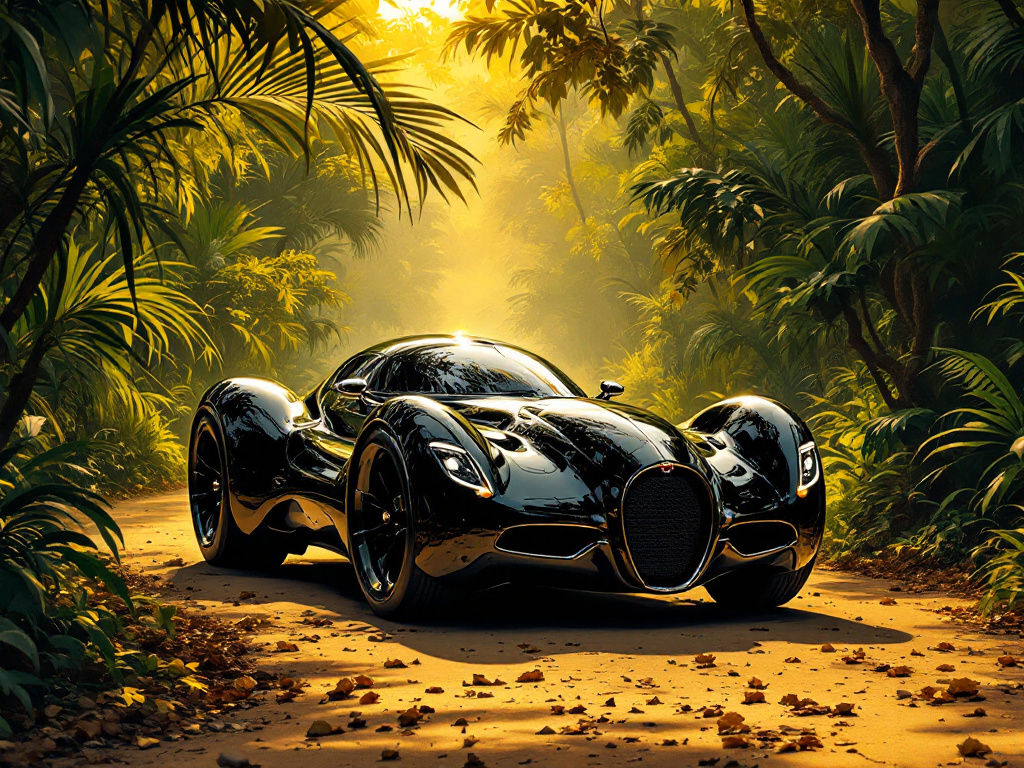 A black panter-car – MI