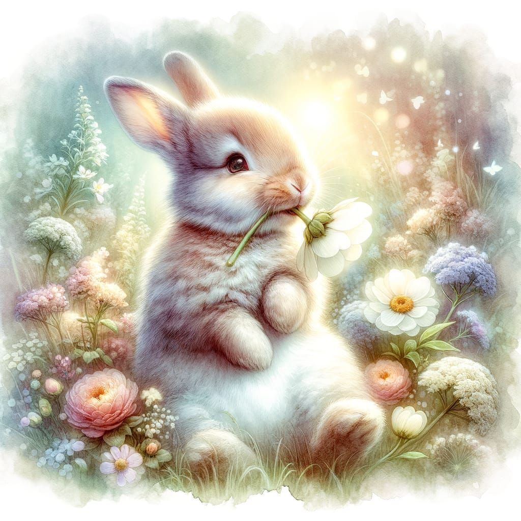 Sweet bunny  by @EANSHN