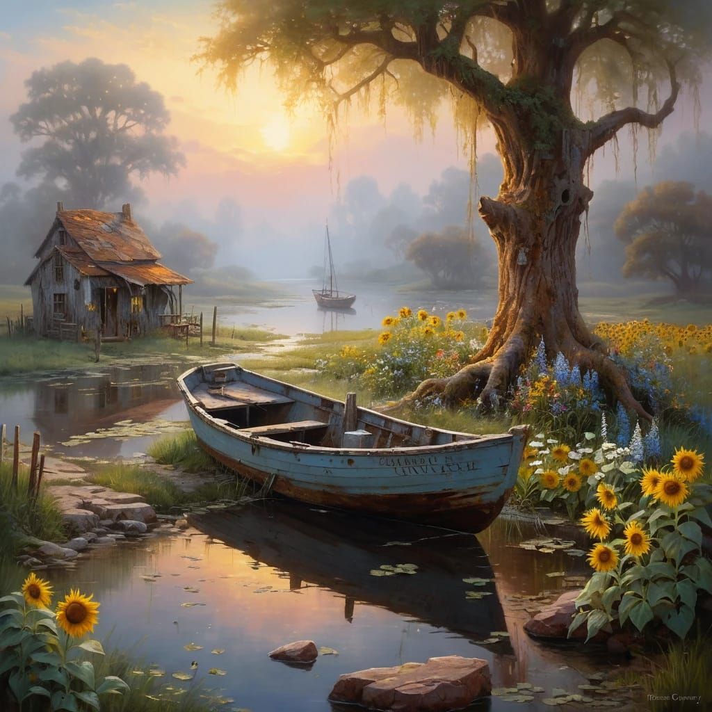 A Rustic Boat