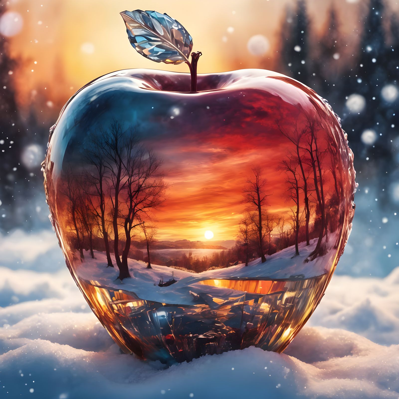 sunset  by @frogfairy