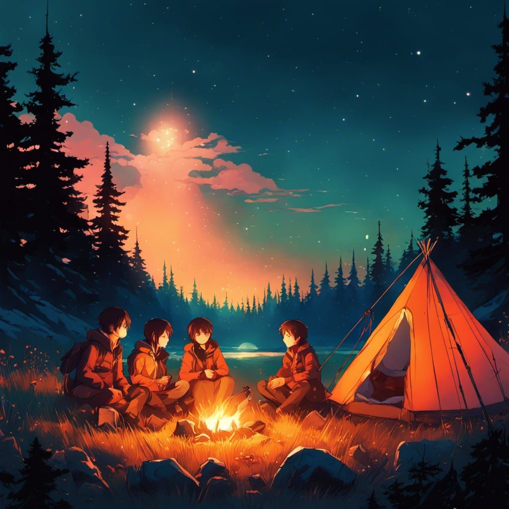ForestCamping (SDXL)  by @VulcanSphere